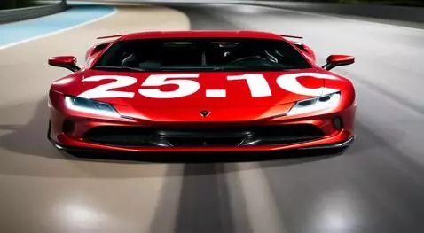 AI Video from prompt: Спортивная машина высокой мощности (например, Fe