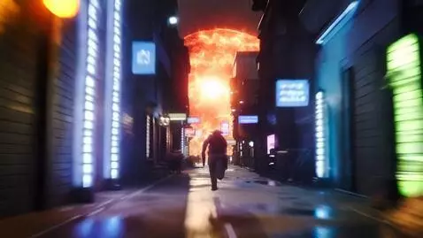 AI Video from prompt: Title: "Reel Blockbuster — MY Showcase"Segment 1