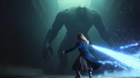 AI Video from prompt: A beautiful seductive brown-haired woman with be