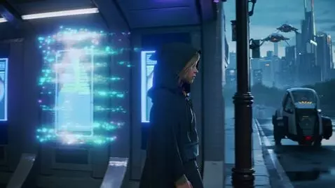 AI Video from prompt: Scene 5: Exiting to the Surface . A cinematic ul