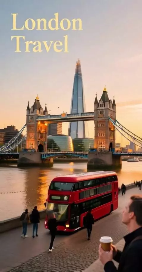 AI Video from prompt: Travel around London