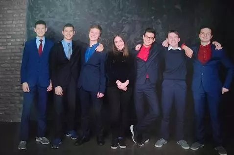 AI Video from prompt: They smile and look at the camera.