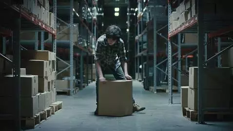 AI Video from prompt: A young man with disheveled hair and a weary pos