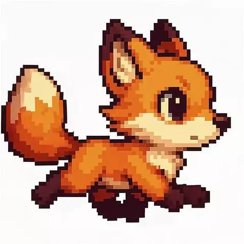 AI Video from prompt: Используй загруженный пиксельный спрайт лисы (PN