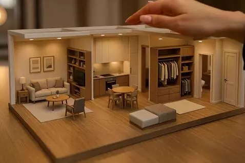 AI Video from prompt: Суперреалистичное вертикальное видео 9:16 в кине