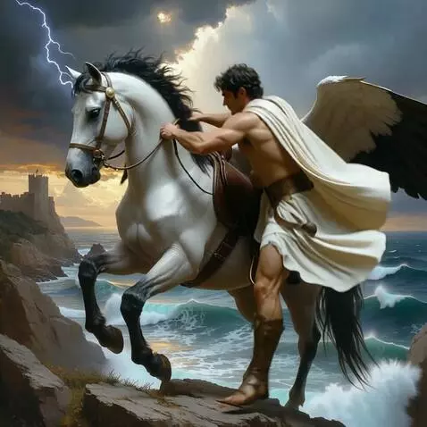 AI Video from prompt: Дорисуй человеку правую руку и ногу на картинке,