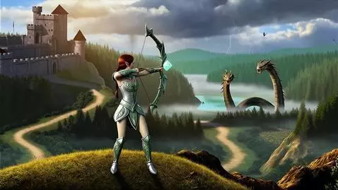 AI Video from prompt: Компьютерная игра heroes of might and magic 4