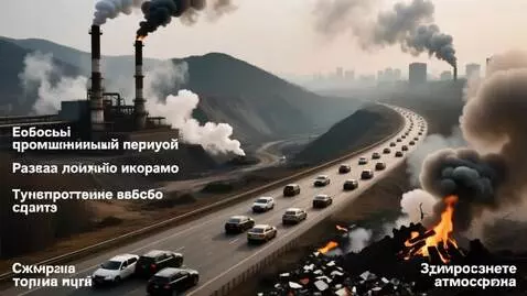 AI Video from prompt: Создай 1-минутное видео на тему "Загрязнение атм