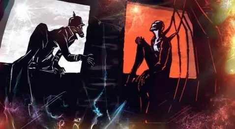 AI Video from prompt: they stretch their hands towards each other slow