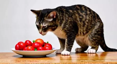 AI Video from prompt: Cat eats fish