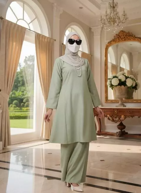 AI Video from prompt: This woman walks gracefully and confidently, the