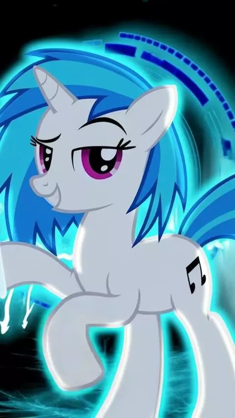 AI Video from prompt: эта пони подходит и обнимает экран а потом облиз