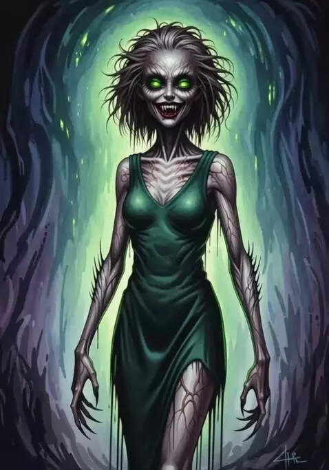 AI Video from prompt: She beckoned me to come closer to her