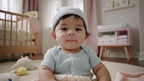 AI Video from prompt: Baby begging for views