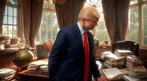 AI Video from prompt: Donald preparing for another tenure of governanc