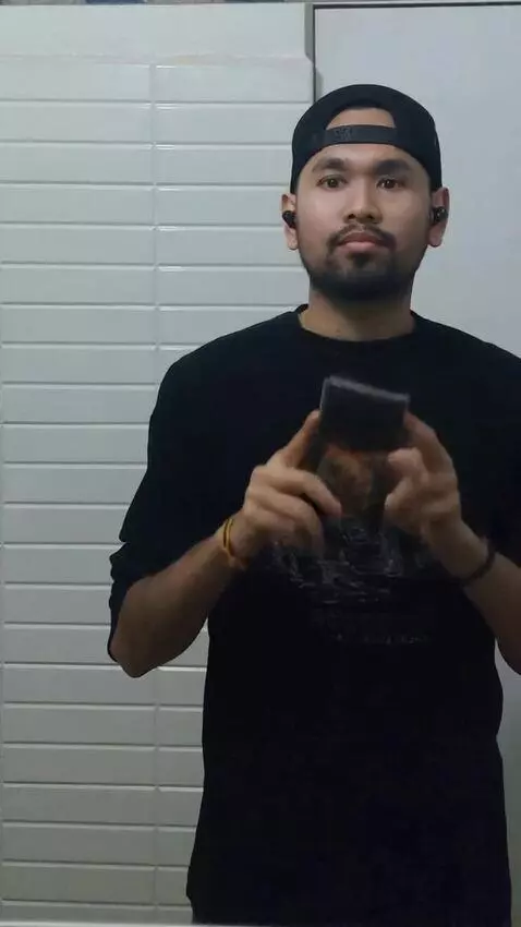 AI Video from prompt: The backgrond transforms in to deep space and th