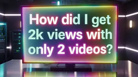 AI Video from prompt: A colorful screen with text read aloud: how did 