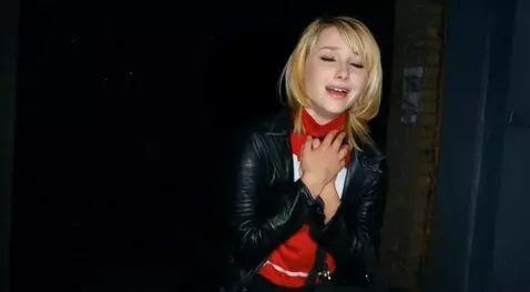 AI Video from prompt: A pretty sentimental young girl is crying tearfu