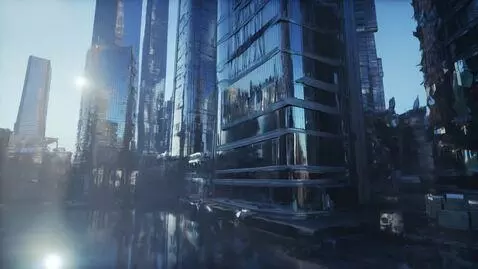 AI Video from prompt: Title: "The Fall of NeuroCity:  Virus Awakening"