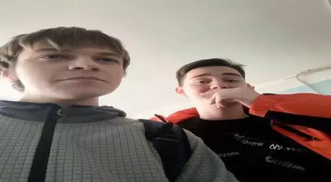 AI Video from prompt: both men take and smoke cigarettes