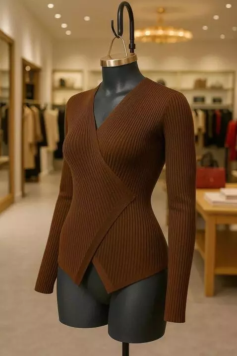 AI Video from prompt: Video sinematik 4K menampilkan sebuah baju yang 