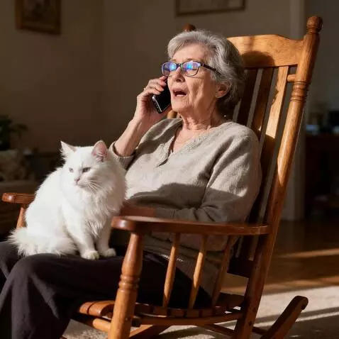 AI Video from prompt: Бабушка произносит фразу на чистом русском языке