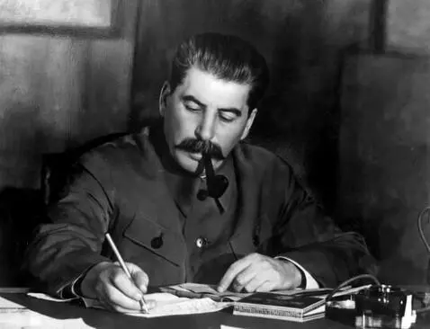 AI Video from prompt: A man writes documents, throws down a pencil, st