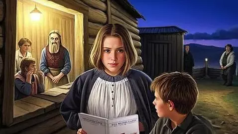 AI Video from prompt: Cinematic frame, colored pencil drawing. The Rus