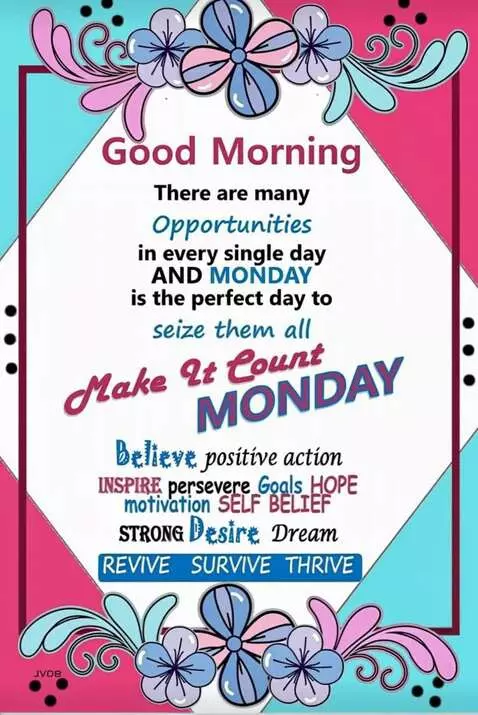 AI Video from prompt: Monday morning blessings beautiful  and calm