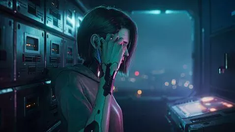 AI Video from prompt: Style: 2099 year. Cyberpunk cinematic short film