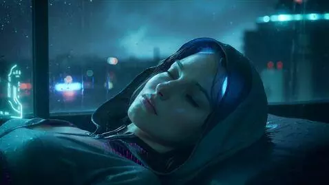 AI Video from prompt: Style: 2099 year. Cyberpunk cinematic short film