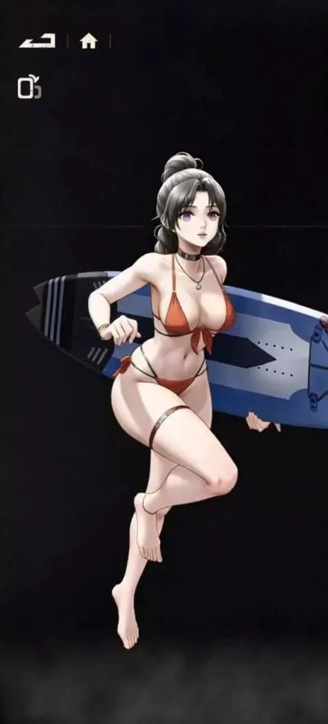 AI Video from prompt: A woman runs into a bright lingerie store and ch