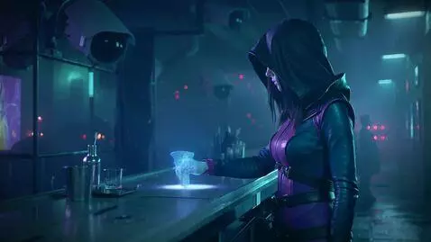 AI Video from prompt: Style: 2099 year. Cyberpunk cinematic short film