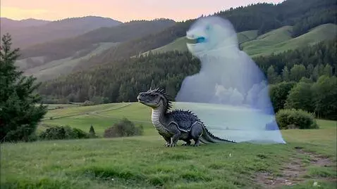 AI Video from prompt: Медленное движение камеры подчеркивает одиночест