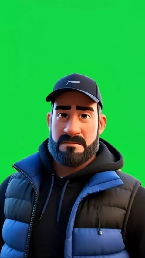 AI Video from prompt: He swears and gets angry.