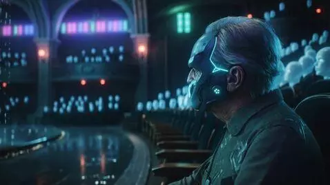 AI Video from prompt: Style: 2099 year. Cyberpunk cinematic short film