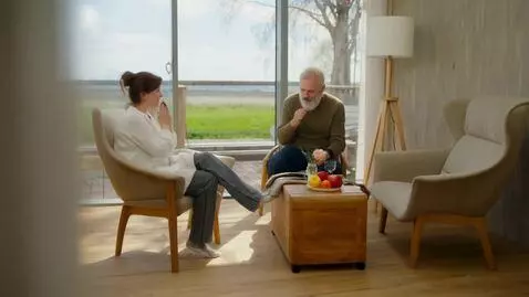 AI Video from prompt: Плавное 9-секундное видео без людей: от ресепшен