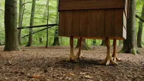 AI Video from prompt: Избушка на курьих ножках