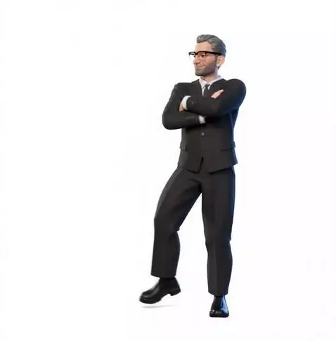 AI Video from prompt: Make this avatar in a city environment, make the