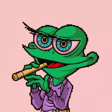 AI Video from prompt: Have BLINKY smoke a blunt