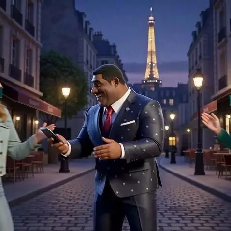 AI Video from prompt: Dances with passers-by.