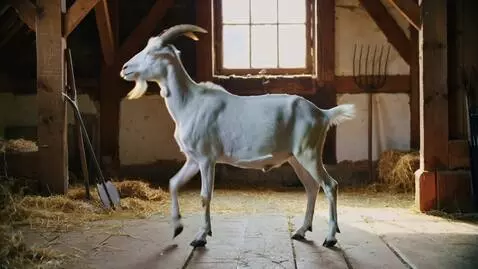 AI Video from prompt: Коза танцует хип хоп