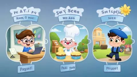 AI Video from prompt: Create a colorful, fun, cartoon-style educationa