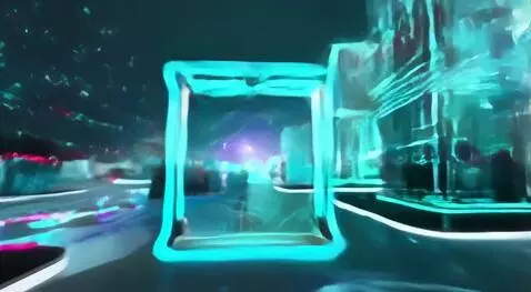 AI Video from prompt: Video of humanity in 2050