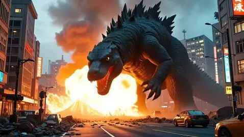 AI Video from prompt: Godzilla destroying Tokyo