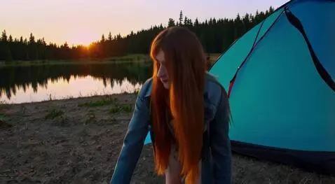 AI Video from prompt: Summer camping vibes