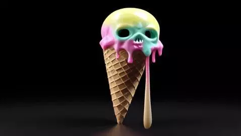 AI Video from prompt: 1990's style low poly 3D CGI rotating animation 