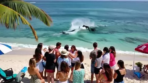 AI Video from prompt: A group of young people from around Europe are c