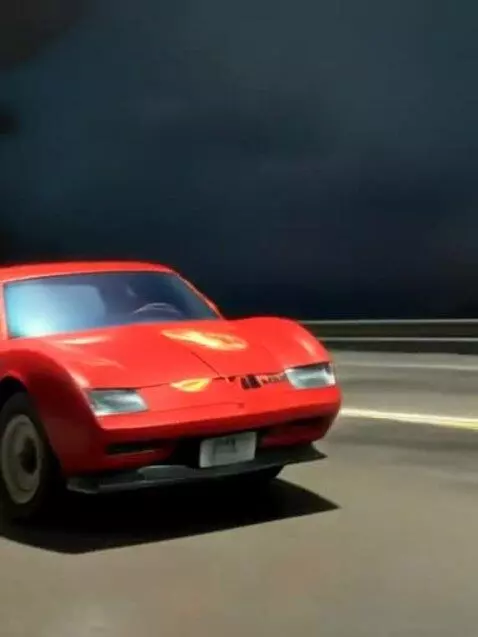 AI Video from prompt: сделай видео где машина с фотографией соревнуетс