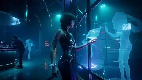 AI Video from prompt: Style: 2099 year. Cyberpunk cinematic short film